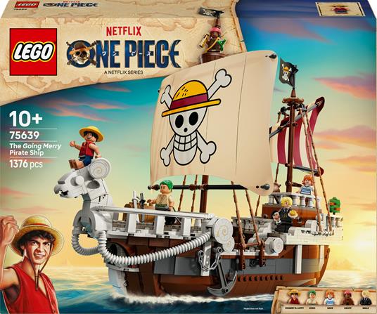 LEGO One Piece: Nave Pirata Going Merry - Set #75639 (The Going Merry Pirate Ship - Netflix Series)