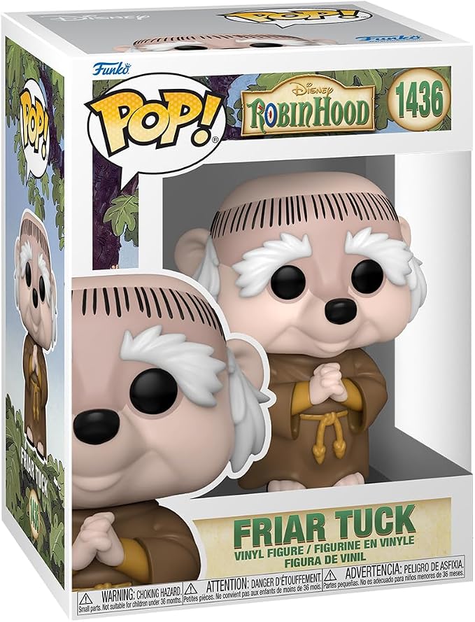 Funko Pop! Disney: Robin Hood - Friar Tuck (Frate Tuck) (#1436)