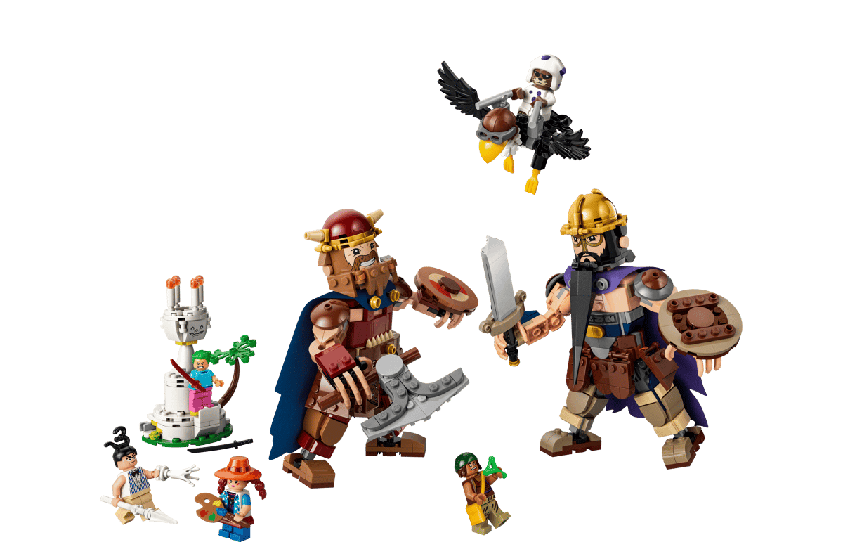 LEGO One Piece: Dorry vs. Brogy - I Giganti di Little Garden Set #75644 (Netflix Series)