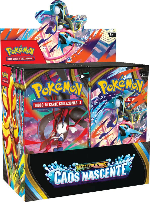 Pokémon GCC: Megaevoluzione - Caos Nascente - Display Booster Box 36 Buste (Italiano)