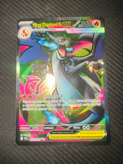Pokémon TCG - Mega Charizard X ex 109/094 SIR (Special Illustration Rare) - Fuoco Perfetto [ITA]