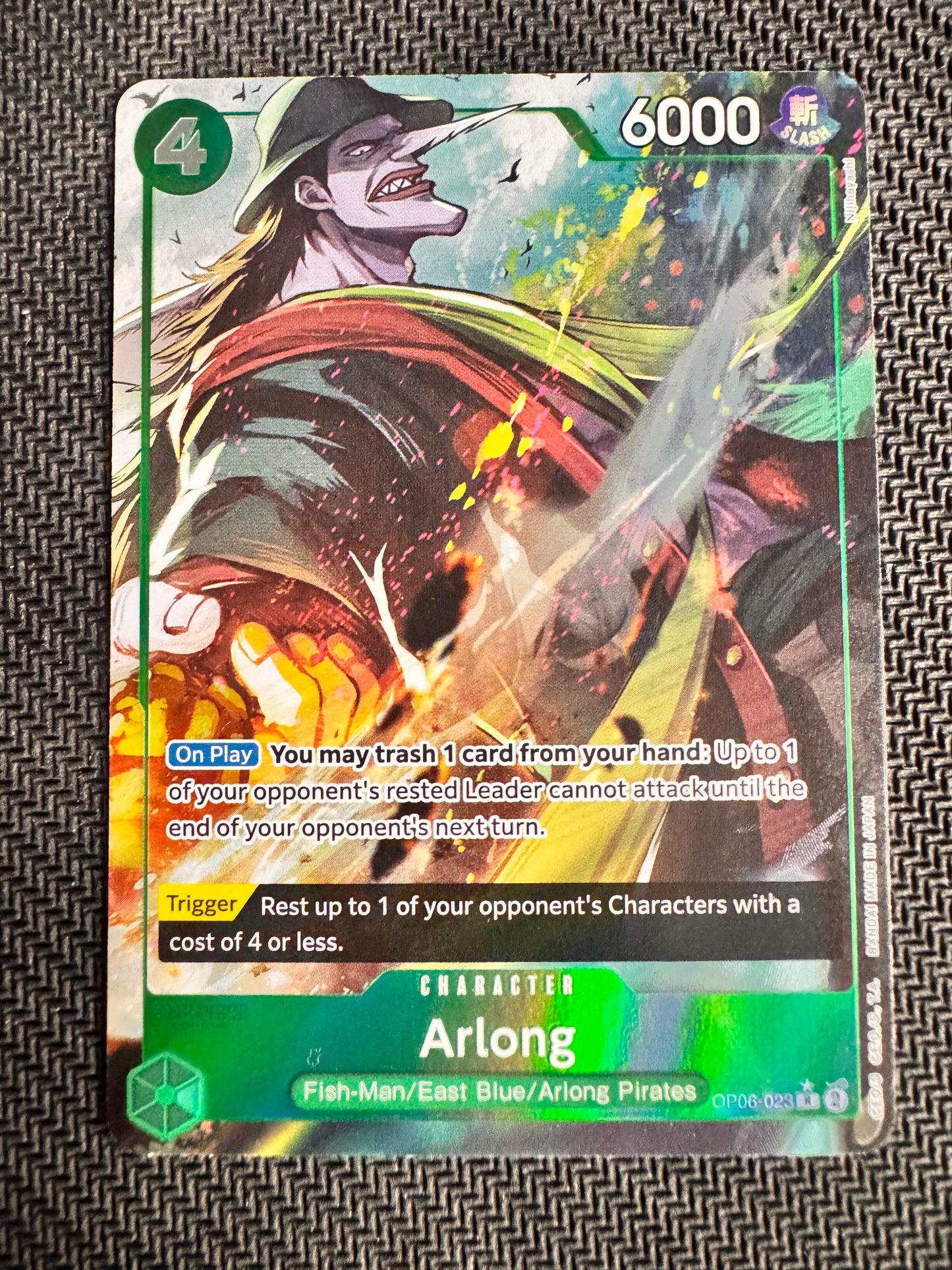 One Piece TCG - Arlong OP06-023 R (Alternate Art) - Wings of the Captain [ENG]