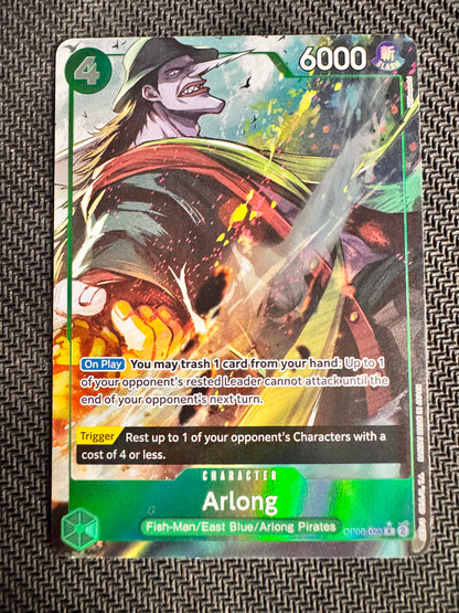 One Piece TCG - Arlong OP06-023 R (Alternate Art) - Wings of the Captain [ENG]