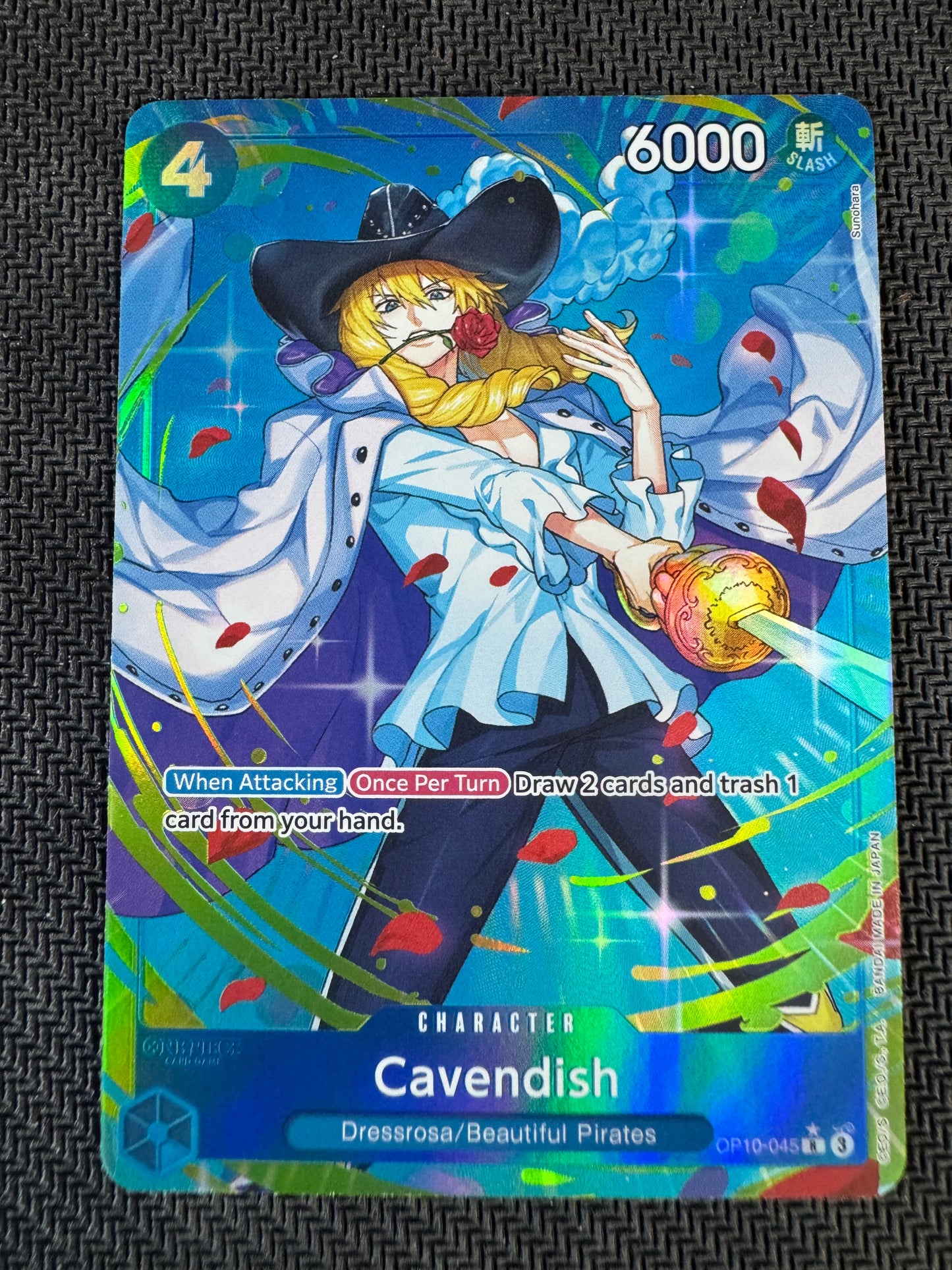 One Piece TCG - Cavendish OP10-045 R (Alternate Art) EN - Royal Bloodlines (OP-10)