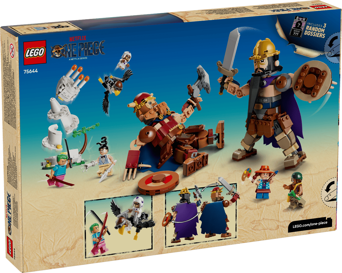 LEGO One Piece: Dorry vs. Brogy - I Giganti di Little Garden Set #75644 (Netflix Series)