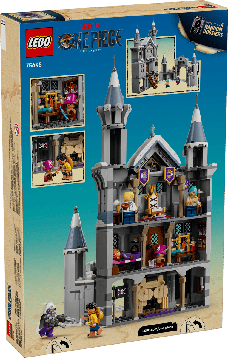 LEGO One Piece: Battaglia al Castello di Drum - Set #75645 (Battle at Drum Castle - Netflix Series)