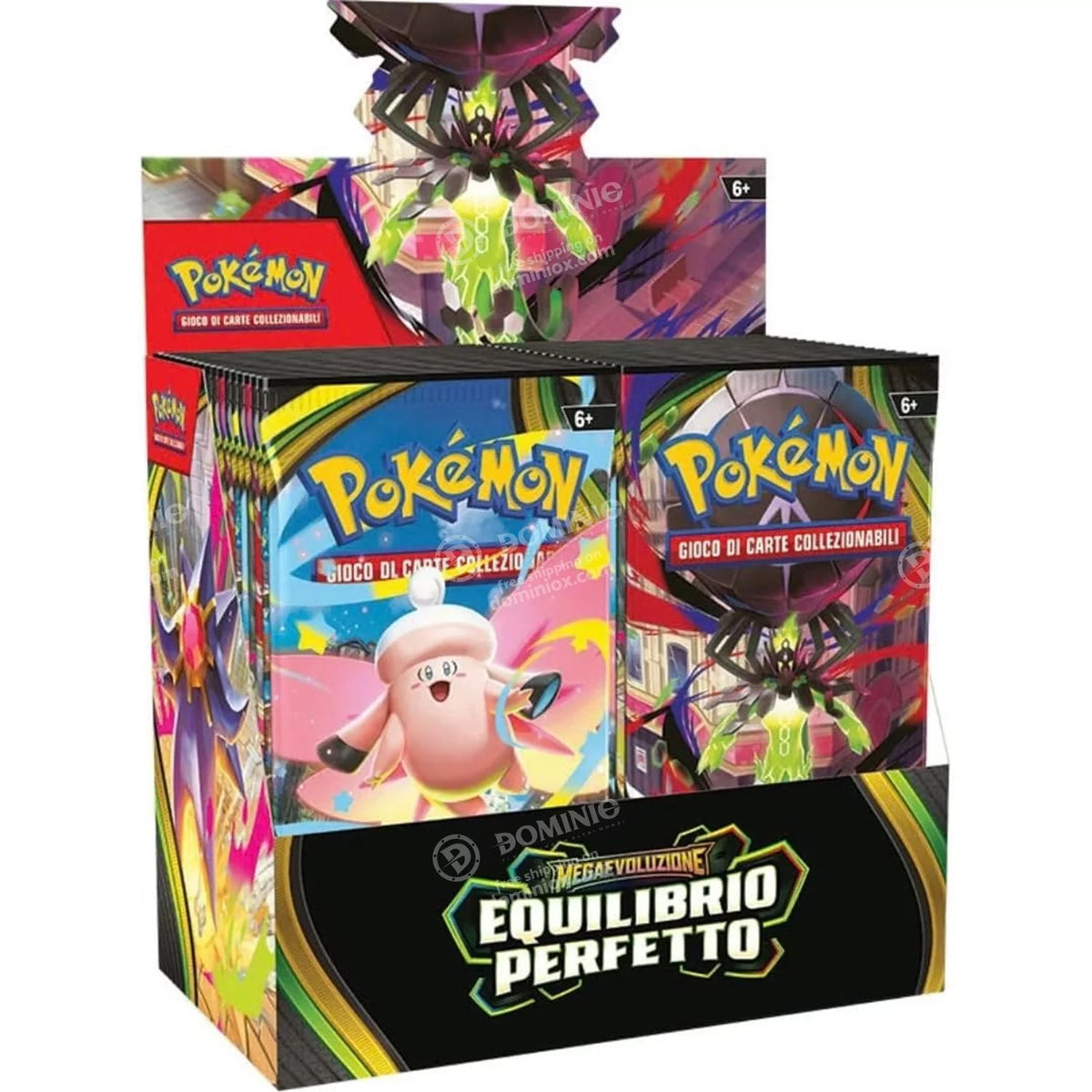 Box Display 36 Buste – GCC Pokémon: Megaevoluzione – Equilibrio Perfetto (ITA)