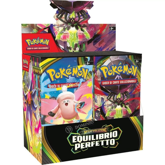 Box Display 36 Buste – GCC Pokémon: Megaevoluzione – Equilibrio Perfetto (ITA)